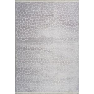 Lalee Peri | Modern Vloerkleed Laagpolig | Grey | Tapijt | Karpet | Nieuwe Collectie 2024 | Hoogwaardige Kwaliteit | 200x280 cm