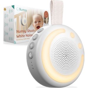 Numsy - Shush - Witte Ruis Apparaat - Geluidspalet - Voor Betere Nachtrust