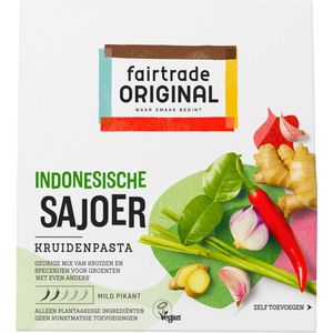 Fairtrade Original Boemboe Sajoer - 6 x 75 gr - Voordeelverpakking