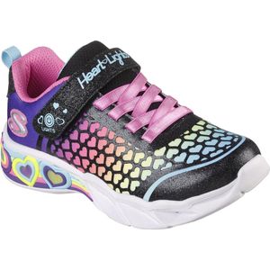 Skechers Sweetheart Lights-Lovely Colo Meisjes Sneakers - Black - Maat 27