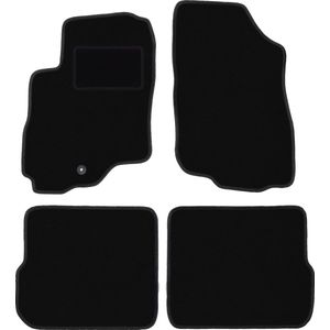 Zwarte veloursmatten voor: Mitsubishi Outlander I SUV (2001-2006)