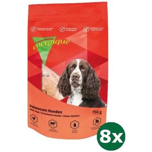 8x750 gr Energique nr 1 volwassen hond