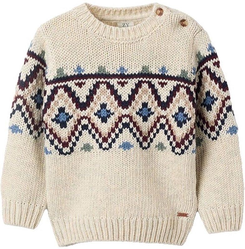 Zippy - 3107439801 - Sweatshirt - Beige - Jongens