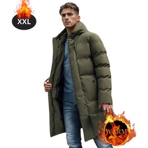 Livano Winterjas - Parka - Heren - Winter - Jas - Volwassen - Stijlvol - Legergroen - XXL