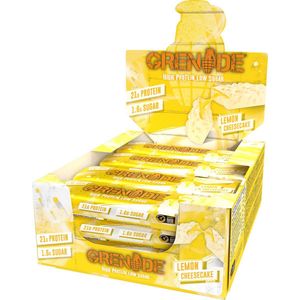 Grenade Carb Killa Bars - Proteine repen - Lemon Cheesecake - 12 Eiwitrepen (720 gram)