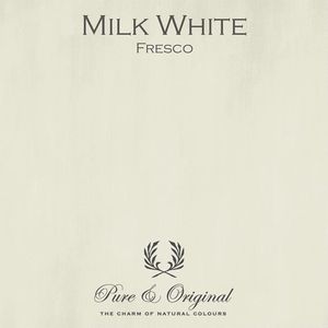 Pure & Original Fresco Kalkverf Milk White 1 L