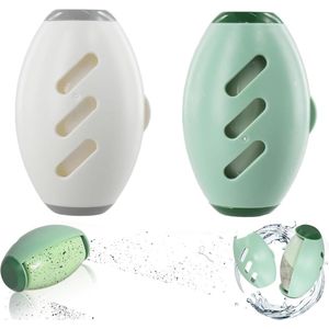 Wasbare draagbare stickers - 2 stuks - dierenhaarverwijderaar pluisroller - herbruikbare gelpluisroller voor kleding en huisdierhaar