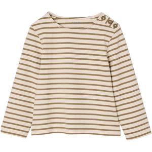 Vertbaudet - Gestreept Meisjesshirt - Lange Mouwen