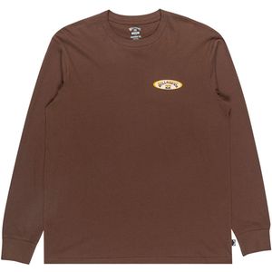 Billabong - Orbit Arch - T-shirt - Bruin - Lange Mouwen