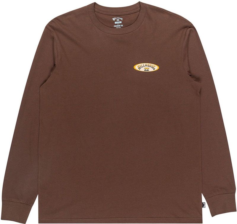 Billabong - Orbit Arch - T-shirt - Bruin - Lange Mouwen
