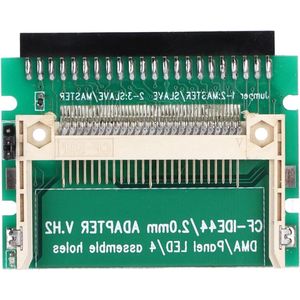 CF-IDE Adapterkaart Compact Flash CF-kaart Naar 25 Inch 44-Pin IDE Laptop SSD HDD Harde Schijf Converter - X86 Linux Win98 Dos Compatibel .