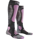 X-socks Skisokken Control Polyamide Grijs/roze/bruin Mt 39-40