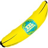 Boland - Opblaasbare XXL banaan (71 cm) - Kinderen en volwassenen - Carnaval, Festival, Kinderfeestje, Themafeest, Tienerfeestje, Vrijgezellenfeest - Tropisch