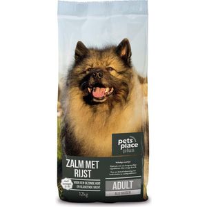 Pets Place Plus Hond Adult - Hondenvoer - Zalm - 12 kg