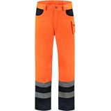 Tricorp  Werkbroek ISO20471 Bicolor 503002 Fluor Oranje /Navy  - Maat 48