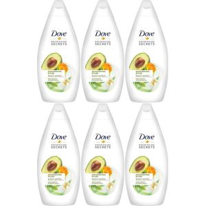 Dove Douchegel Women – Invigorating Ritual Avocado - Voordeelverpakking 6 x 500 ml