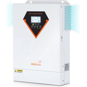 2-in-1 hybride zonne-omvormer 5500 W zonne-omvormer 11000 VA zuivere sinusgolf MPPT LCD-scherm 3 laadmodi (opladen op zonne-energie, opladen op netspanning, hybride opladen) en 4 uitgangsmodi (UTL, SOL, SBU, SUB)