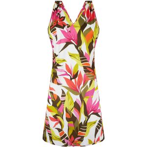 Antigel La Radieuse Korte Jurk Blanc Canopee Multicolour M