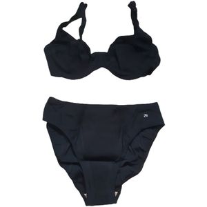Tweka 2 delige beugel bikini set Joy maat 42/44/C/D zwart