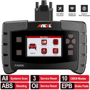 OBD2 Diagnosetool – Auto Scanner – Foutcode Lezer – Diagnose Scanner – Systeemdiagnose – Wifi Updates – 4.3 Inch Display