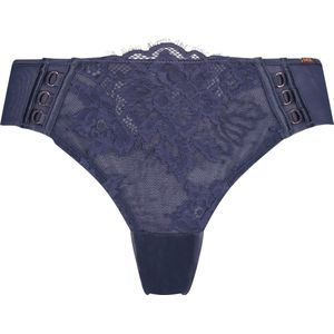 Hunkemöller Dames Lingerie Brazilian Zara - Blauw - maat S