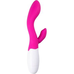 EasyToys Lily Vibrator - Zijdezacht, flexibel materiaal - 10 vibratie standen - Roze