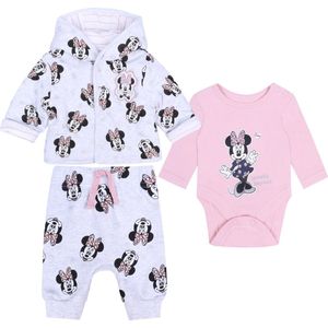 Grijze babyset Minnie Mouse DISNEY
