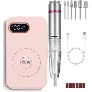 Elektrische Nagelvijl - Nagelfrees - Electric Nail File - Manicureset - Manicure. Pedicure - Nagelvijl - Nagelboor - Kerstcadeau - Sinterklaas - Sinterklaas Cadeau - Cadeau Voor Vrouw - Cadeau Voor Man - Cadeau