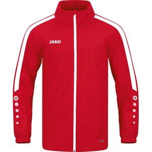 Jako Power Regenjas Kinderen - Rood | Maat: 140