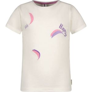 B.Nosy - B.Nosy Tammy t-shirt ecru - Ecru - Maat 122-128