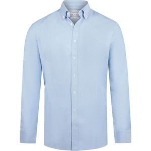 McGregor - Overhemd Oxford Lichtblauw - Heren - Maat XXL - Regular-fit
