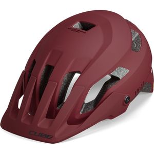 CUBE Fietshelm Frisk - Trailhelm - MIPS - 11 Ventilatiegaten - Verstelbaar - EPS In-Mould - 49-55 cm - S - Rood