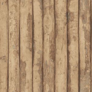 Homestyle Behang Old Wood bruin