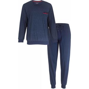 Paul Hopkins - Heren Pyjama - 100% Katoen - Donker Blauw - Maat XXL