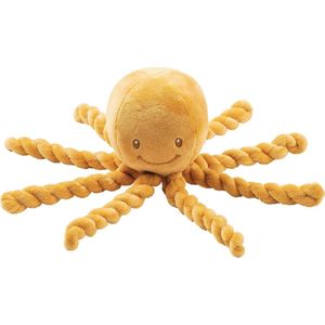 Nattou Octopus Lapidou - Knuffel - 23 cm - Oker