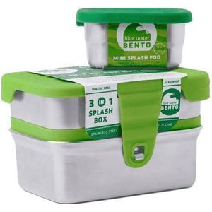 Blue Water Bento - Lunchbox Splash box -3 in 1