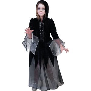 Halloween - Horror vampier jurk / kostuum voor meisjes - Halloween outfit 152