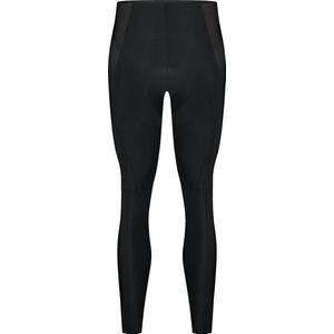 BBB Cycling Thermal Tights Fietsbroek Heren Lang - Winter Fietsbroek Met Zeem - Thermo Wielrenbroek Heren - Zwart - Maat S - BBW-440