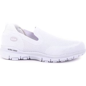 SCHOLL JUMP SLIP ON Knittext-U WHITE Unisex Sneakers - WHITE - Maat 40