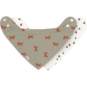 Lassig Little Forest Fox 2 Stuks Bandana Slab 1311014588