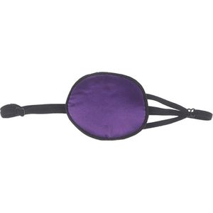 Eyepatch - Ooglapje - Zijde – Oogpatch – Medisch Gebruik – Afdekking Oog – voor Lui Oog of na Operatie- Paars
