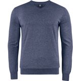 Cutter & Buck Oakville V-neck Heren 355418 - Navy Melange - 4XL