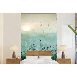 Natuur - Vintage - Bloemen - Zon