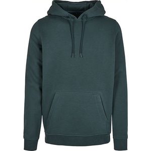 Build Your Brand - Heavy Hoodie - Bottle Green - Unisex