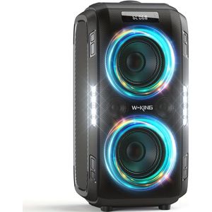 Draagbare Speaker – Bluetooth Speaker – Boombox – Muziekbox – Wireless Speaker – 200W Piekvermogen – 120dB Geluidsdrukniveau