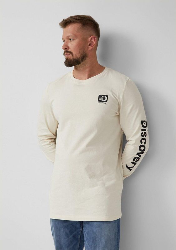 s.Oliver - T-Shirt - Zacht Katoen - Lange Mouwen