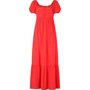 Pepe Jeans Bernardette Jurk Met Lange Mouwen Rood S Vrouw