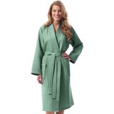 Morgenstern - Badjas - Licht - 100% Katoen - Wafelpiqué - Voor Dames