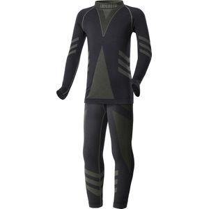 Ladeheid - Thermobroek en Thermoshirt - Zwart - Thermo Ondergoed - Kinderen