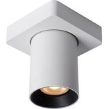 Lucide NIGEL Plafondspot - LED Dim to warm - GU10 - 1x5W 2200K/3000K - Wit